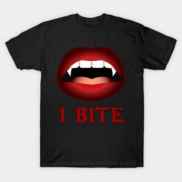 I Bite T-Shirt by tk6189